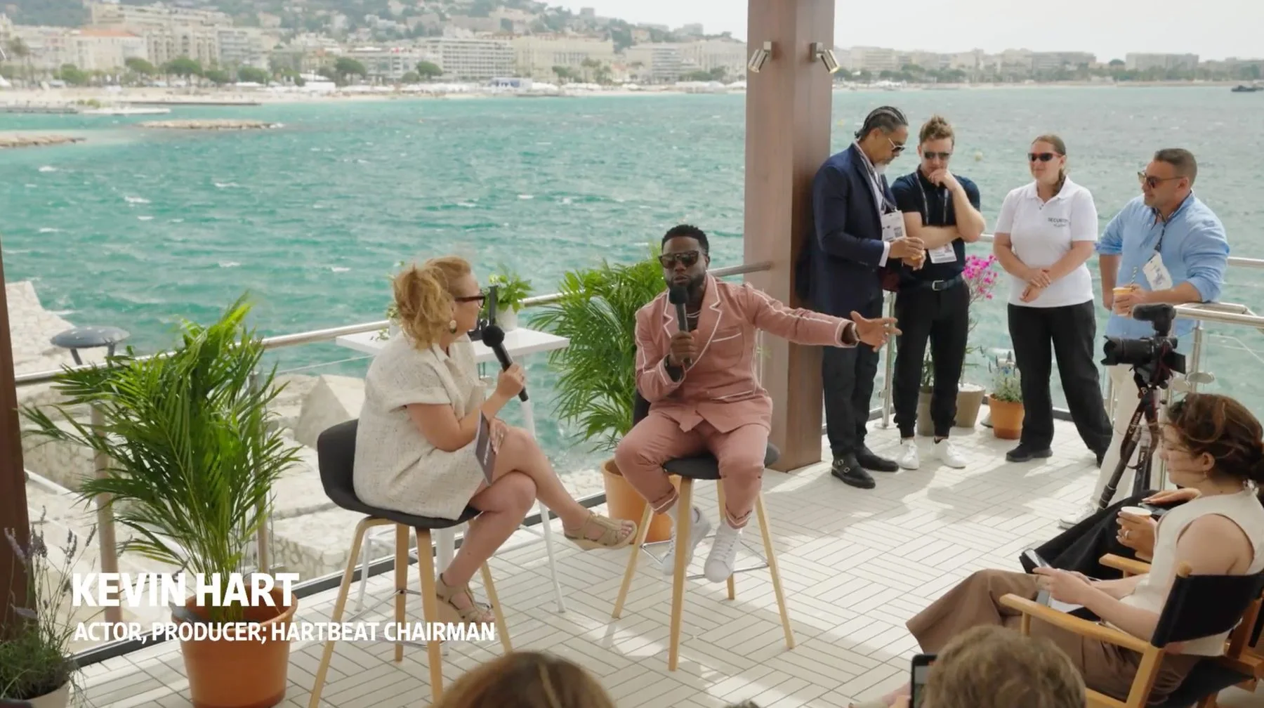 Kevin Hart in conversation at Cannes