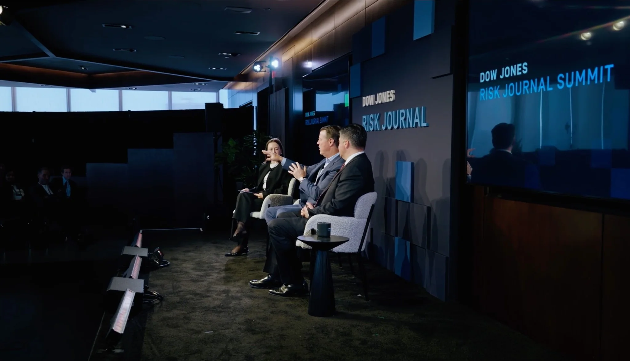 Dow Jones Risk Journal Summit stage