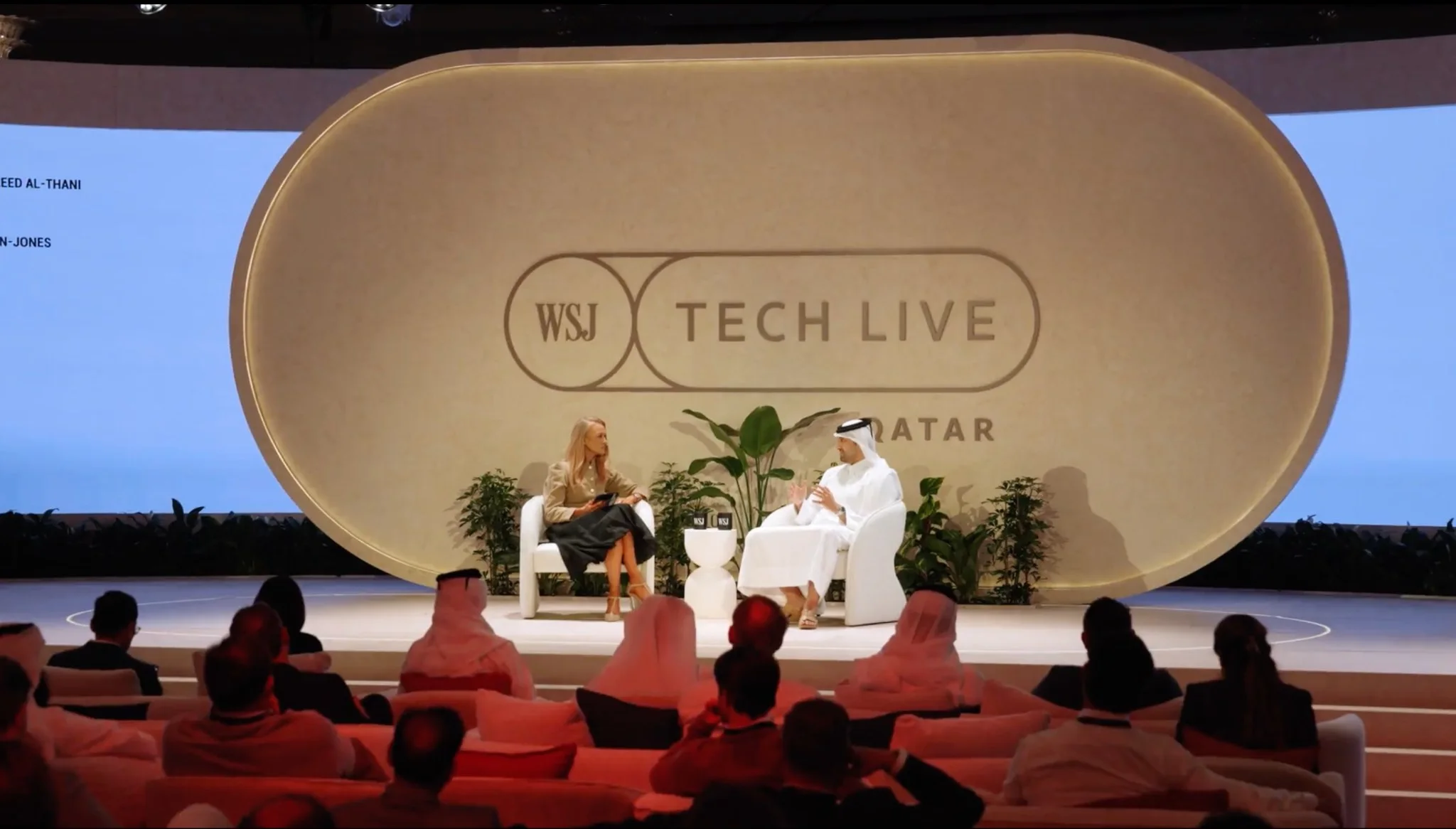 WSJ Tech Live Qatar stage