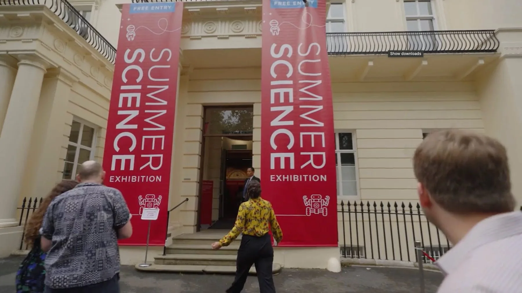 Summer Science Live venue exterior