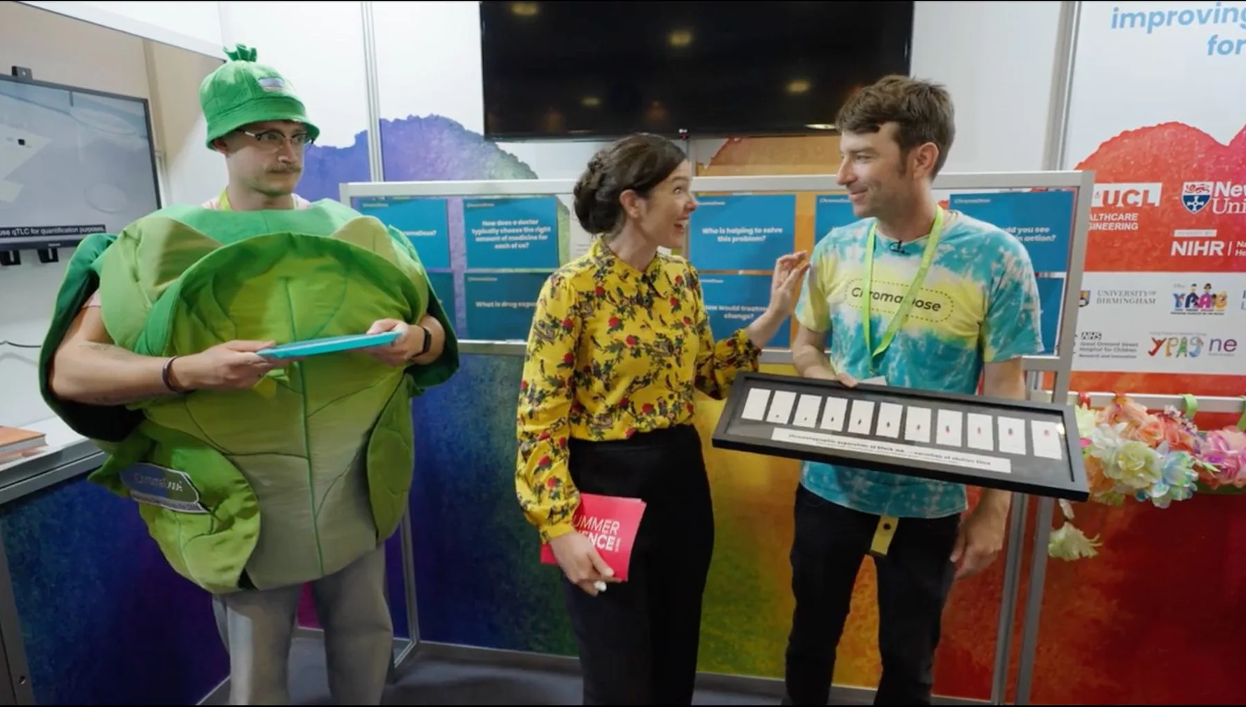 Roving exhibition content coverage