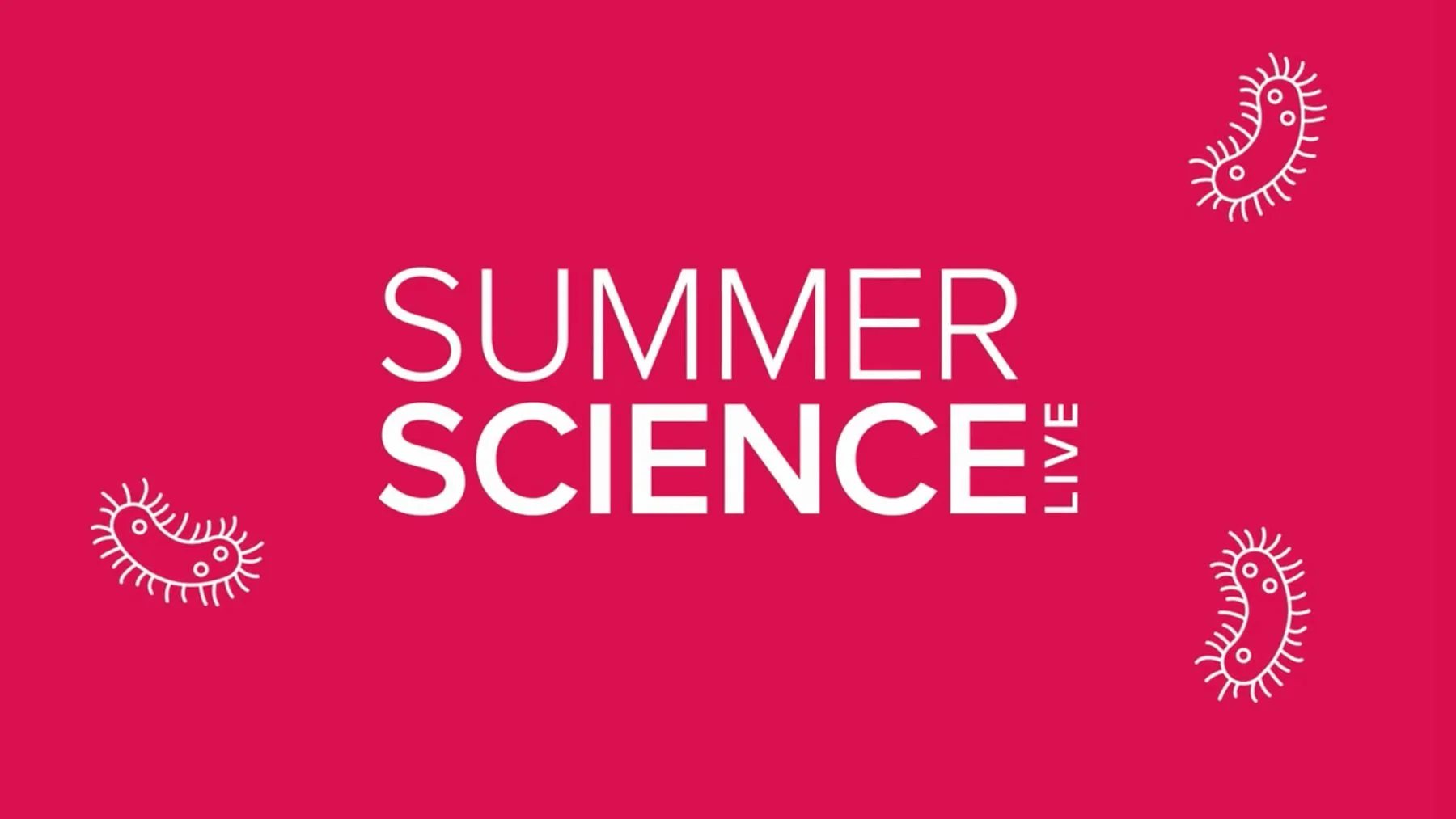 Summer Science Live title graphic