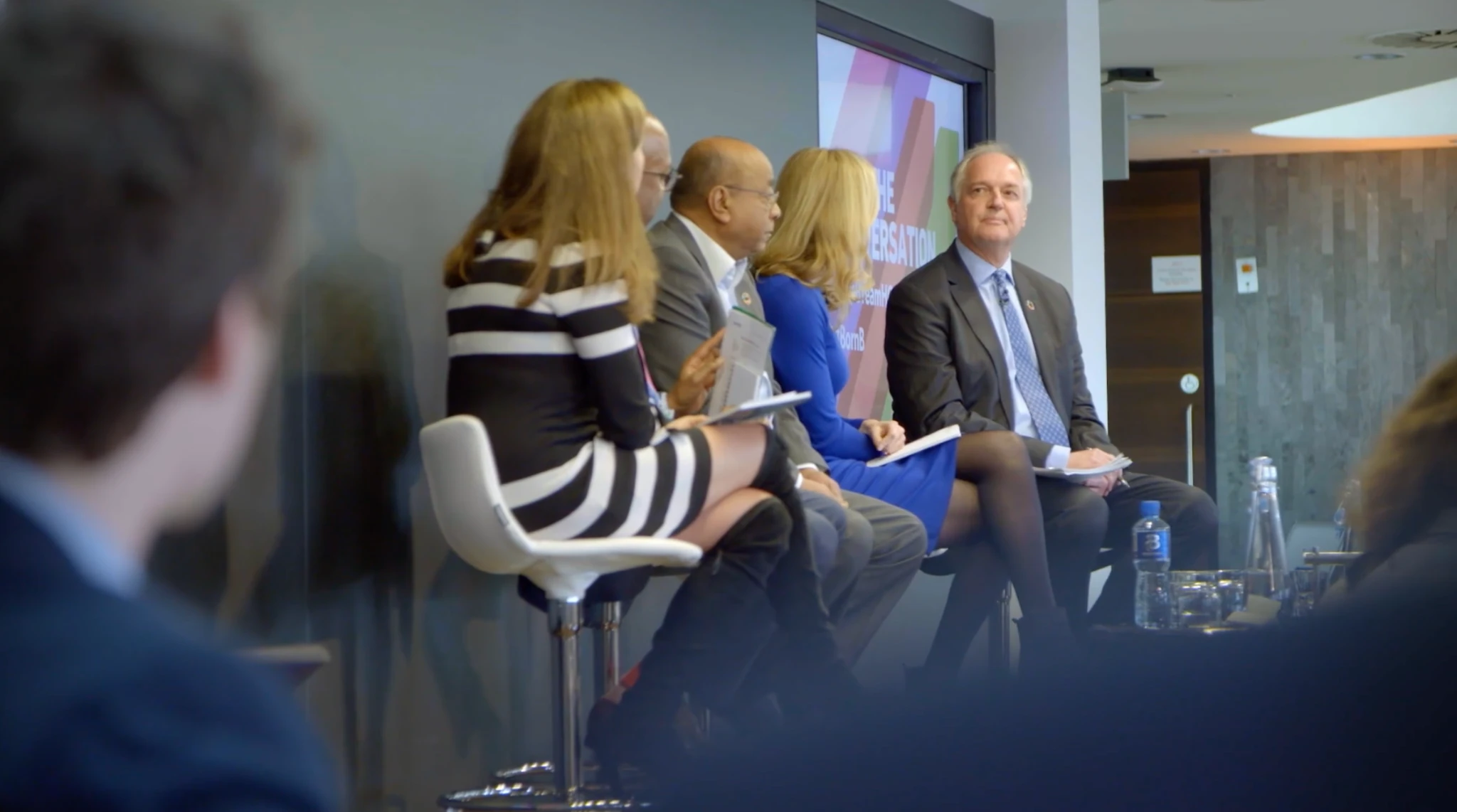 Audience view of Unilever panel discussion